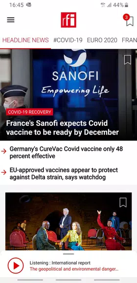 RFI - L'actualité mondiale Capture d’écran 1