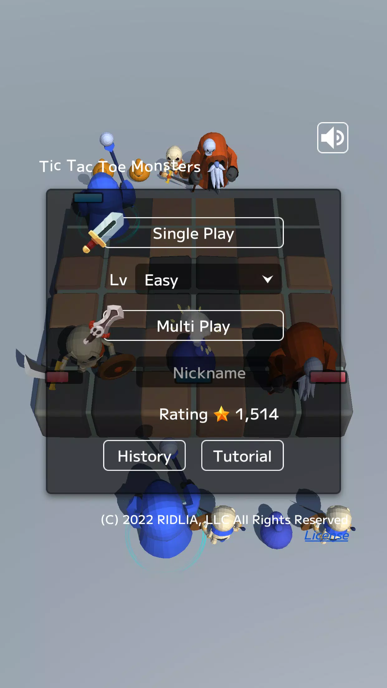 Tic Tac Toe Monsters應用截圖第2張