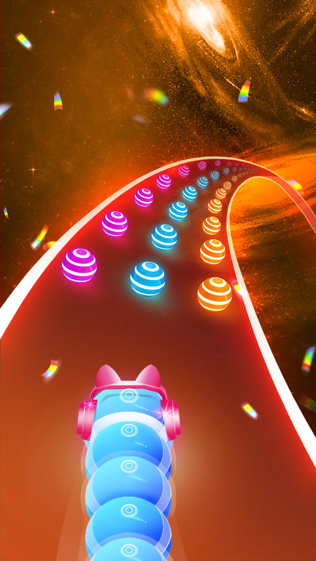 Dancing Snake: Colorful Balls 스크린샷 3