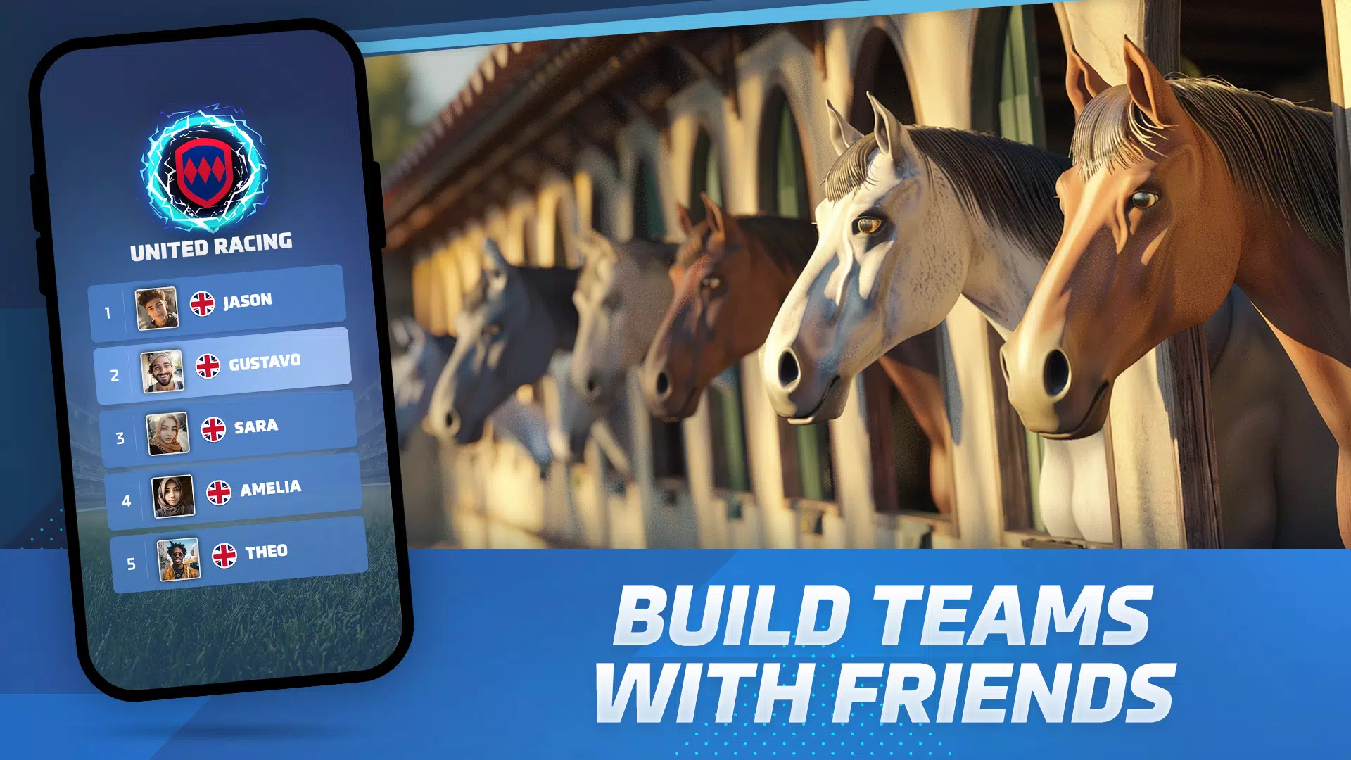 Horse Racing Rivals Captura de tela 2