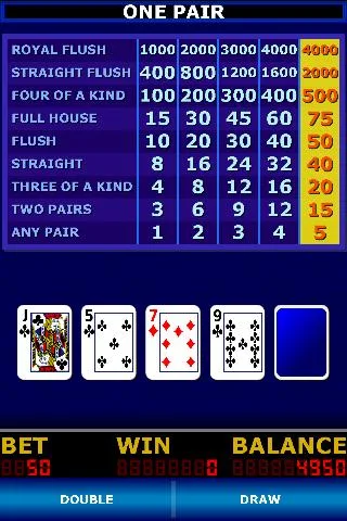 Double Down Stud Poker應用截圖第2張