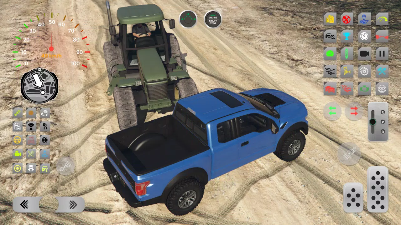 Raptor Off-road Car Parking Captura de pantalla 4
