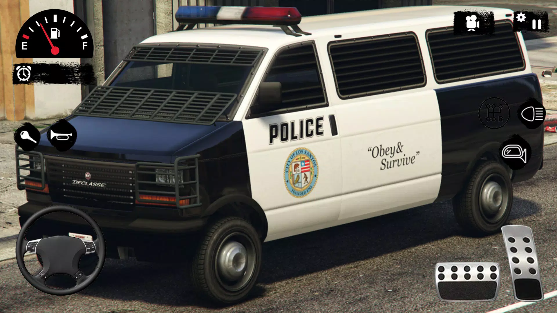 Offroad Police Truck Drive 3D スクリーンショット 4