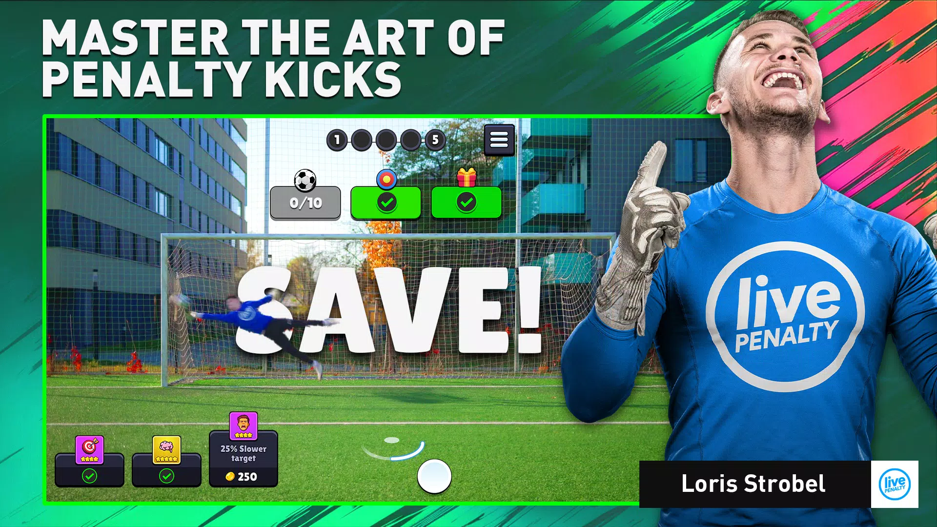 Football Penalty: Soccer Kick Captura de tela 2