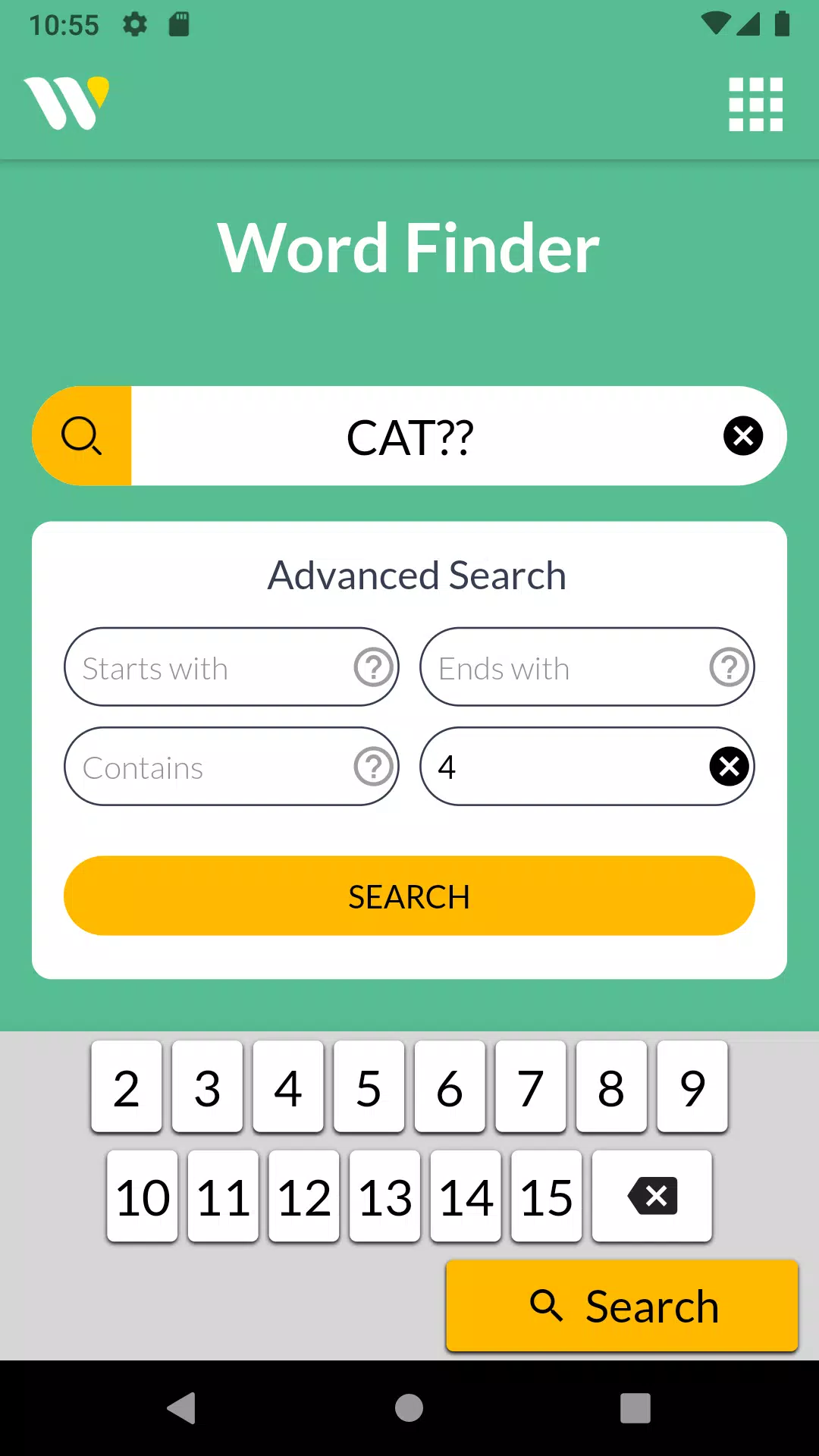 Wordfinder by WordTips Screenshot 4