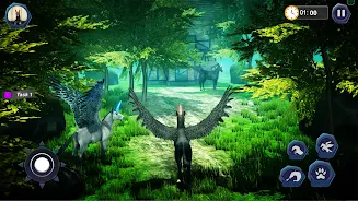 Flying Horse Simulator 2024 स्क्रीनशॉट 2