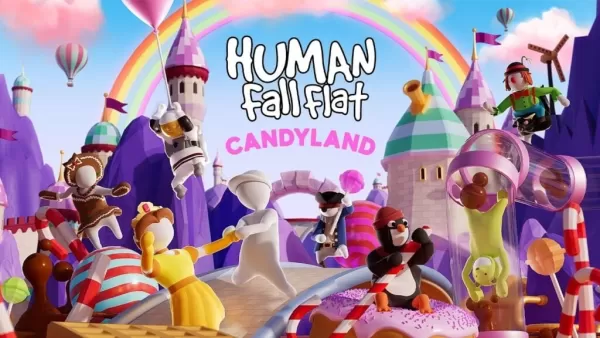 Candyland: новый уровень, обнародованный в Human Fall Flat Mobile