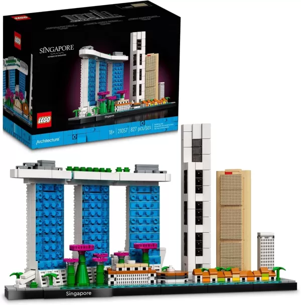 LEGO Architecture Singapore (Retired Dec 2024)