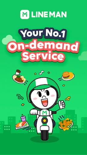 LINE MAN - Food, Shop, Taxi スクリーンショット 1