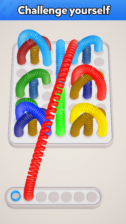 Slinky Jam 3D - Sort puzzle स्क्रीनशॉट 2