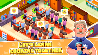 Idle Cooking School Screenshot 1