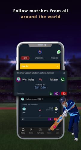 Max Cricket Live Line Скриншот 2