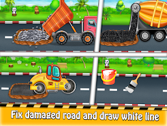 Construction Truck Kids Game Скриншот 2