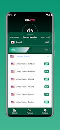 USA VPN - Safer VPN Captura de tela 4