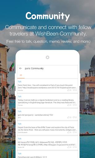 WishBeen - Global Travel Guide Captura de pantalla 2