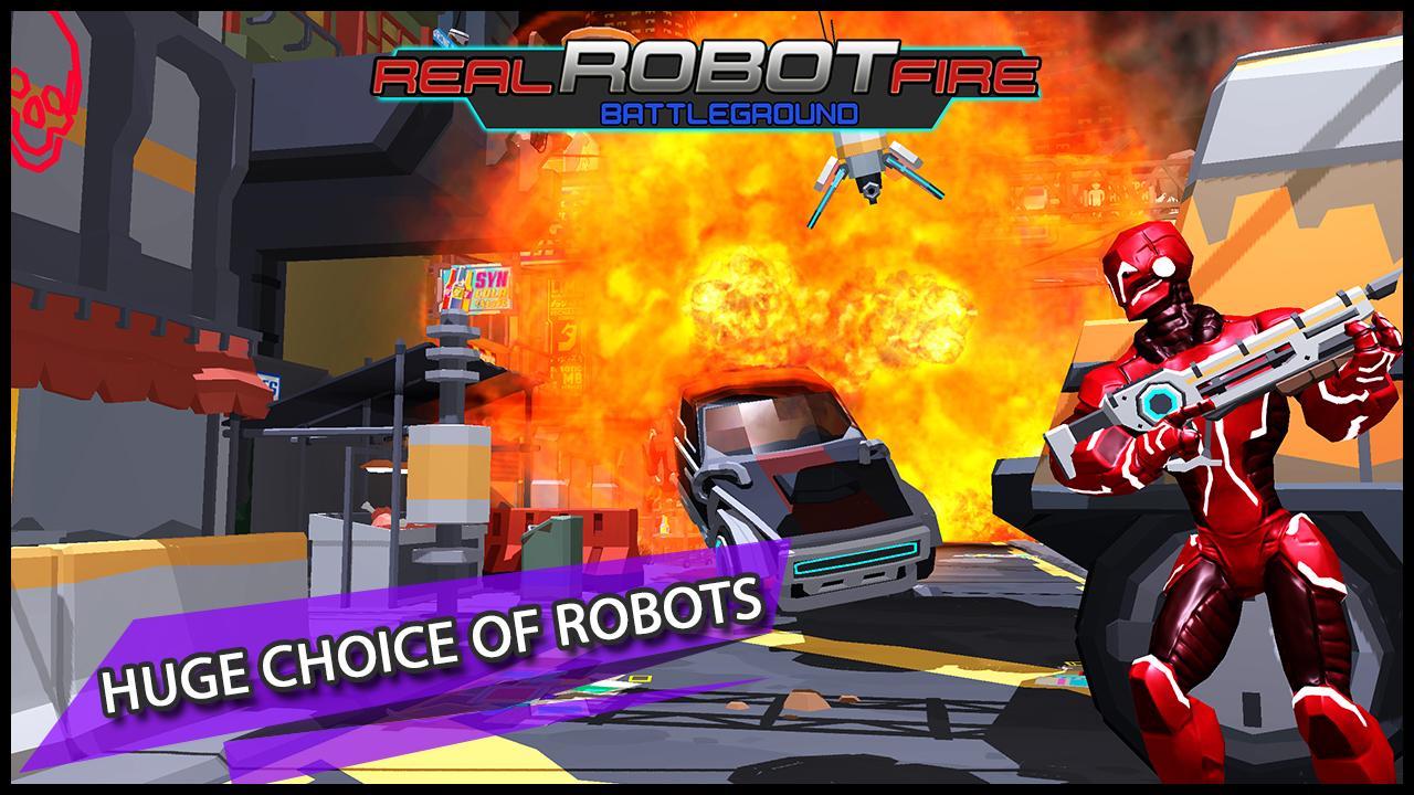 War Robot Game: Battle Shooter Capture d'écran 1