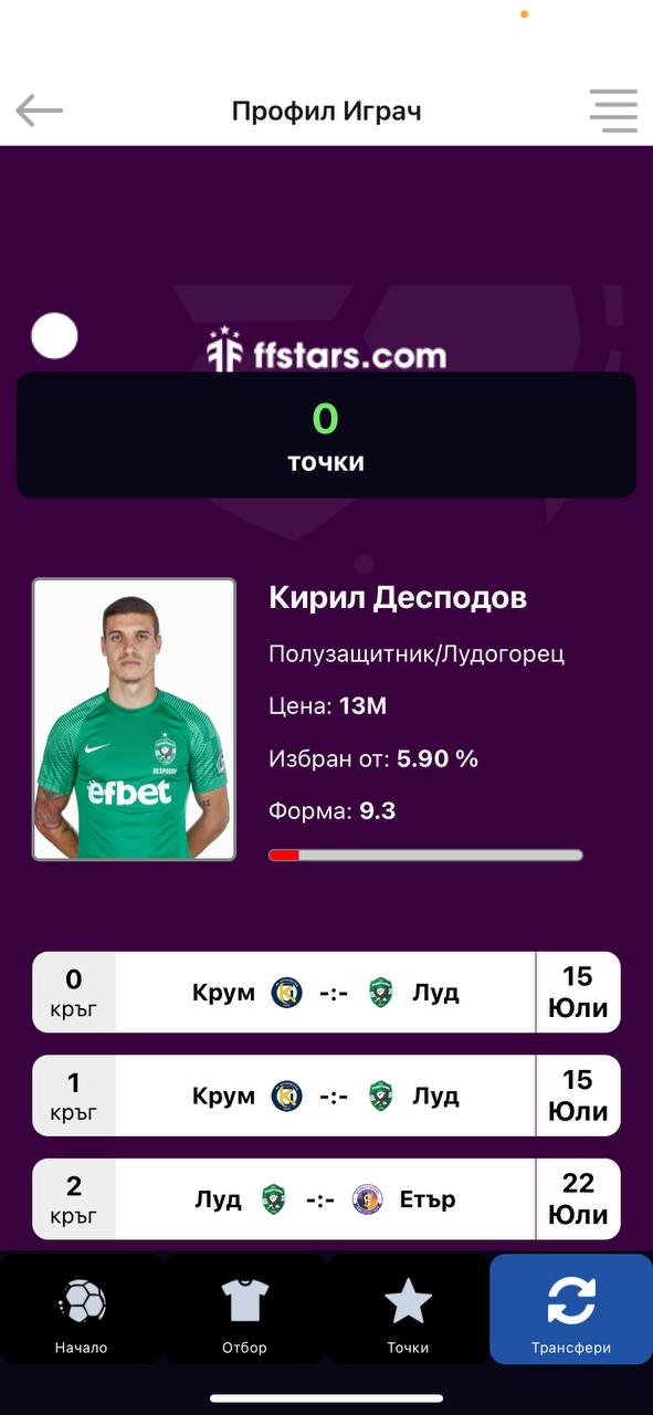 FPL Fantasy Manager Скриншот 1