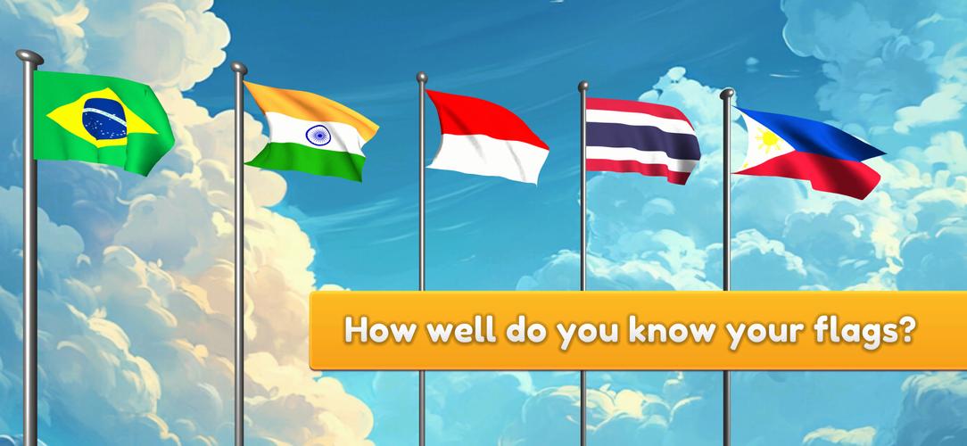 Flag Naming Trivia Guess Quiz应用截图第2张