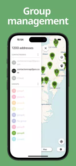 Contact on Map應用截圖第3張
