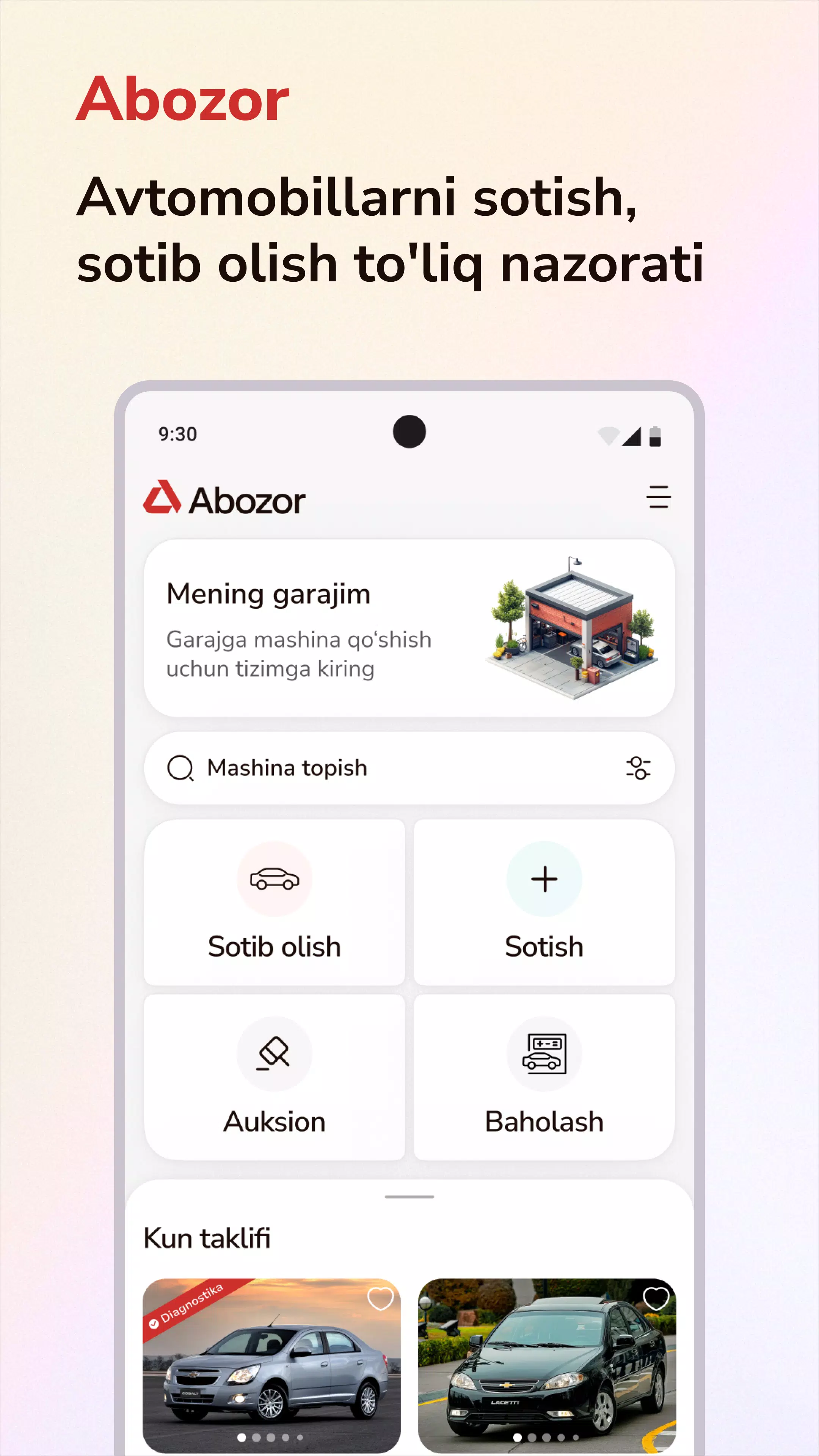 Abozor 스크린샷 1