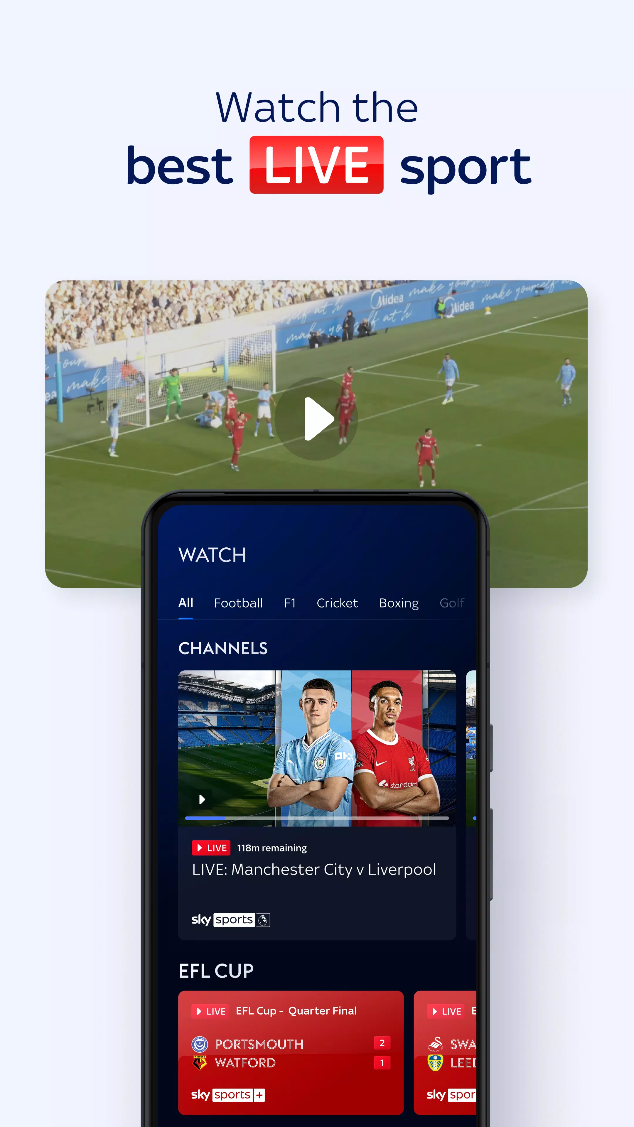 Sky Sports Captura de tela 4
