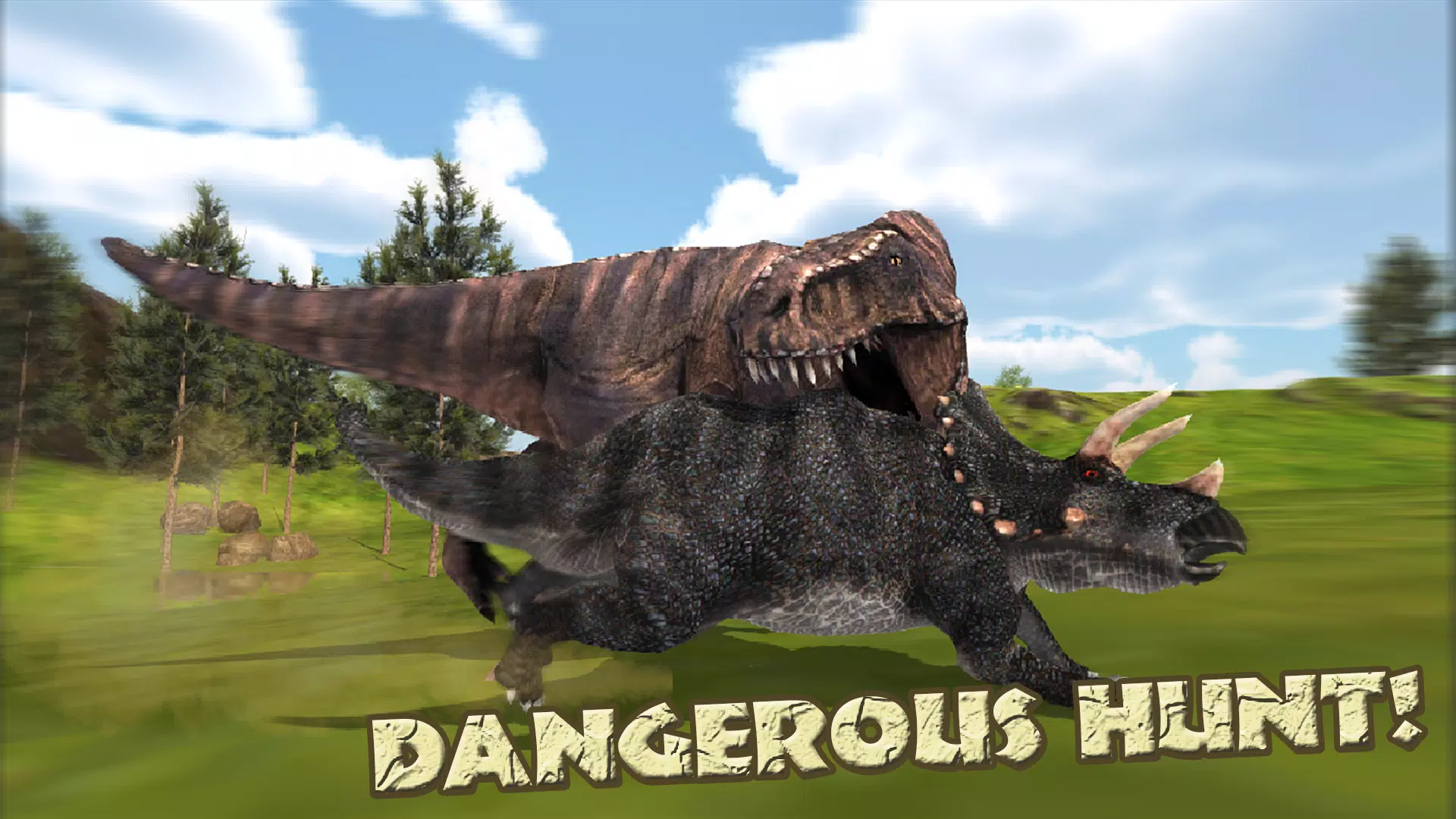 Hungry T-Rex Island Dino Hunt Screenshot 1