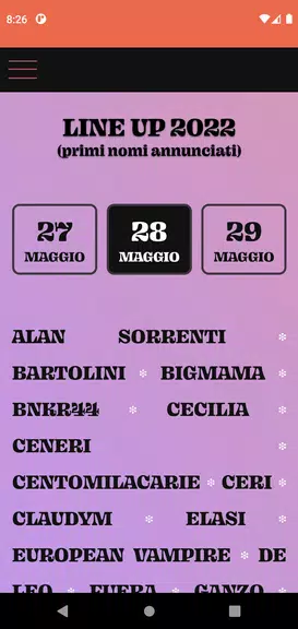 MI AMI Festival Скриншот 4