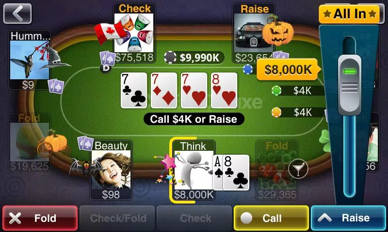 Texas HoldEm Poker Deluxe應用截圖第2張