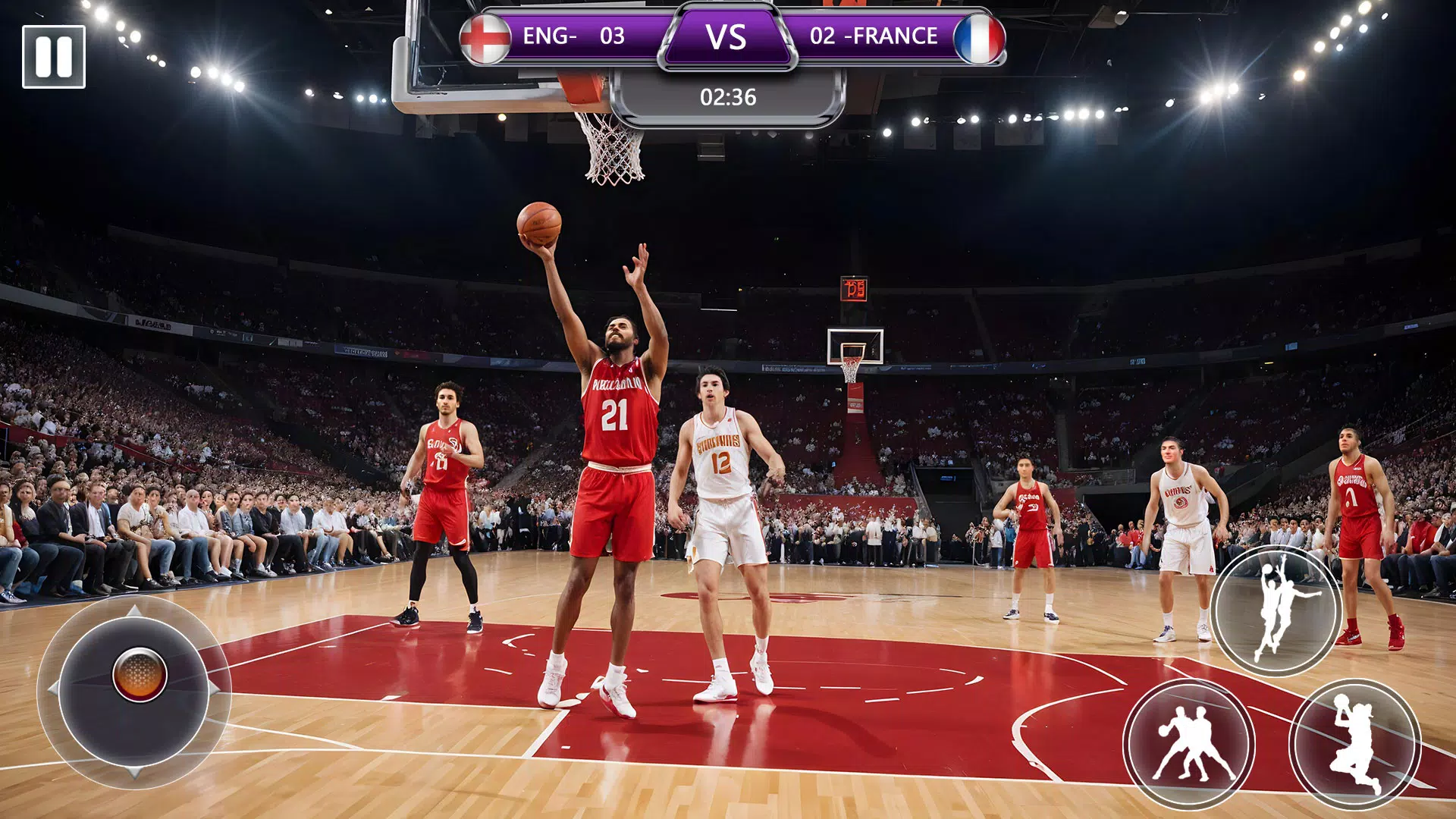 Basketball Hoop Offline 스크린샷 2