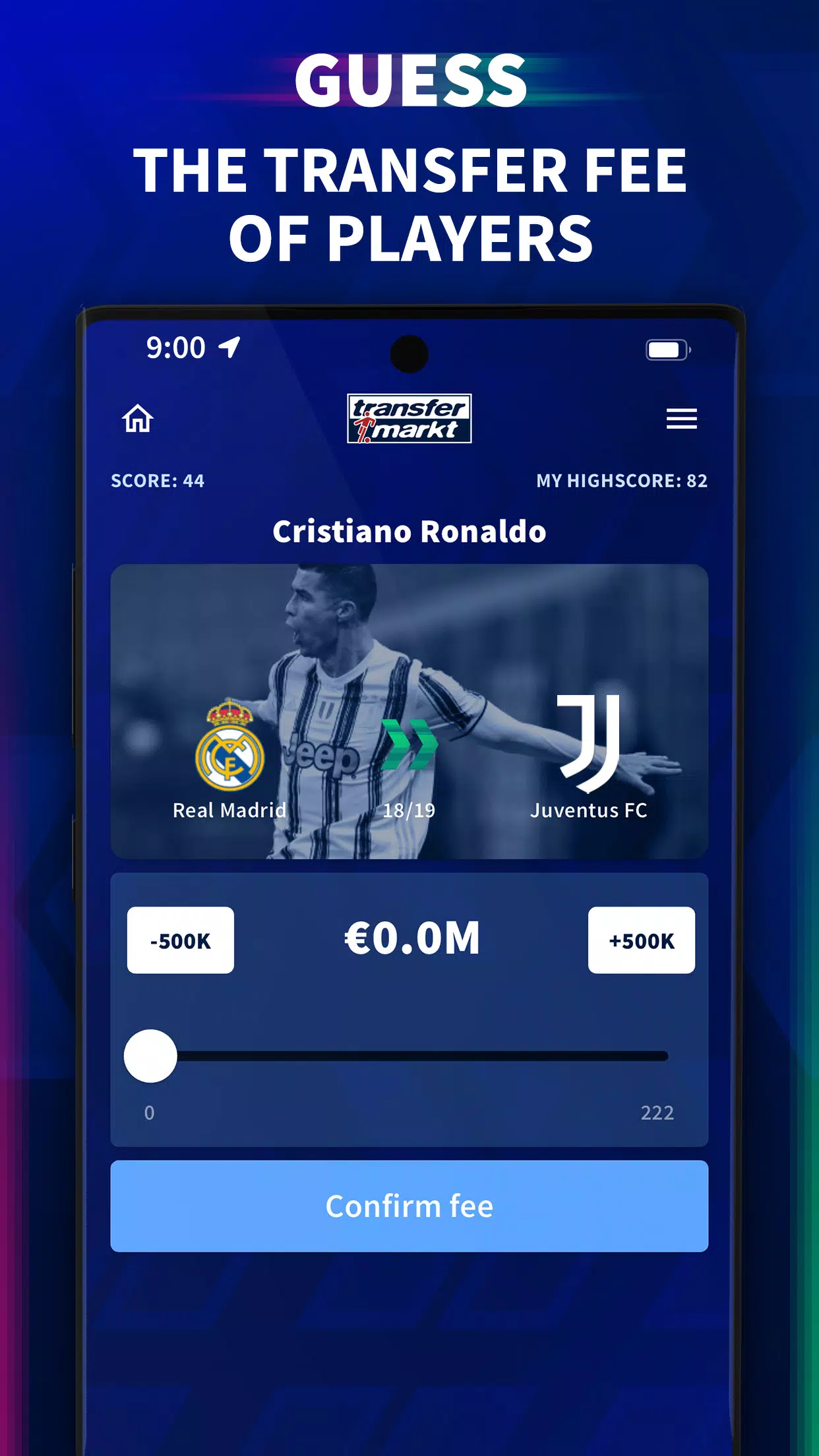 Transfermarkt: Football Quiz Captura de pantalla 2