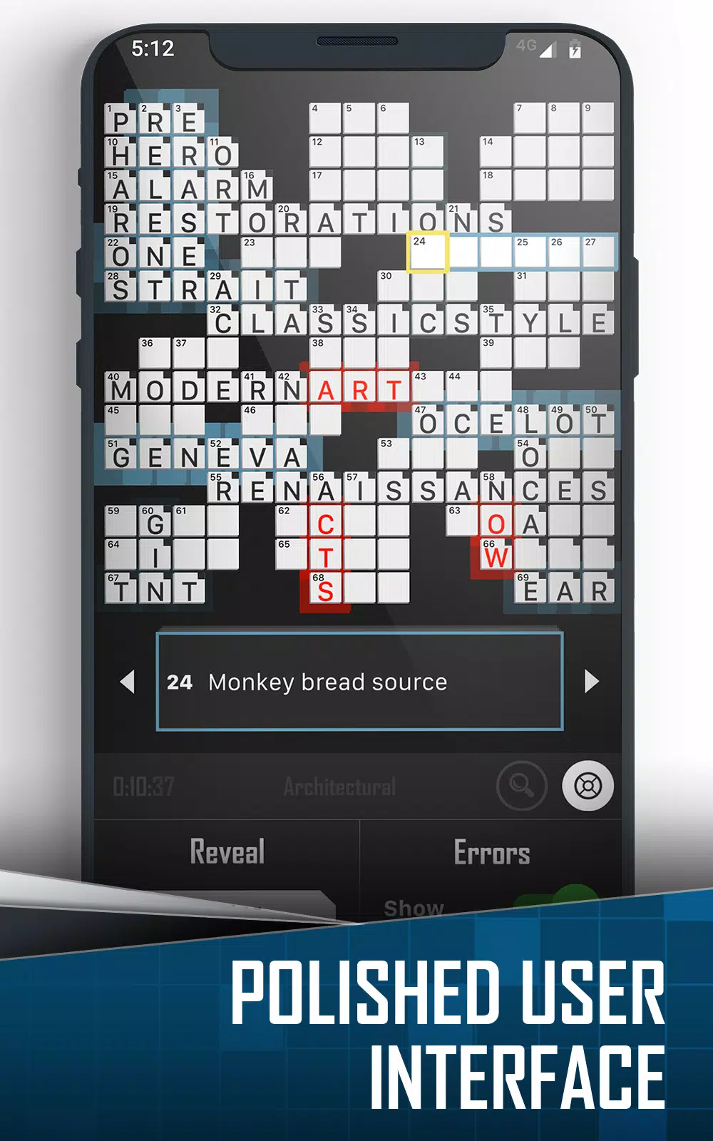 Crossword Puzzle Redstone Captura de tela 3