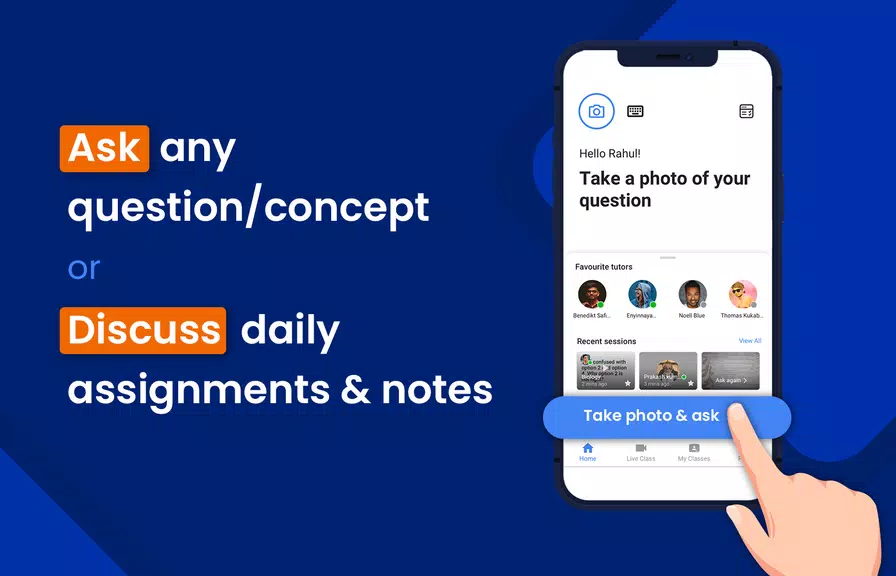Filo: Instant 1-to-1 tutoring Screenshot 2