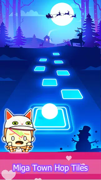 Miga Town Dancing Hop Tiles Captura de tela 3