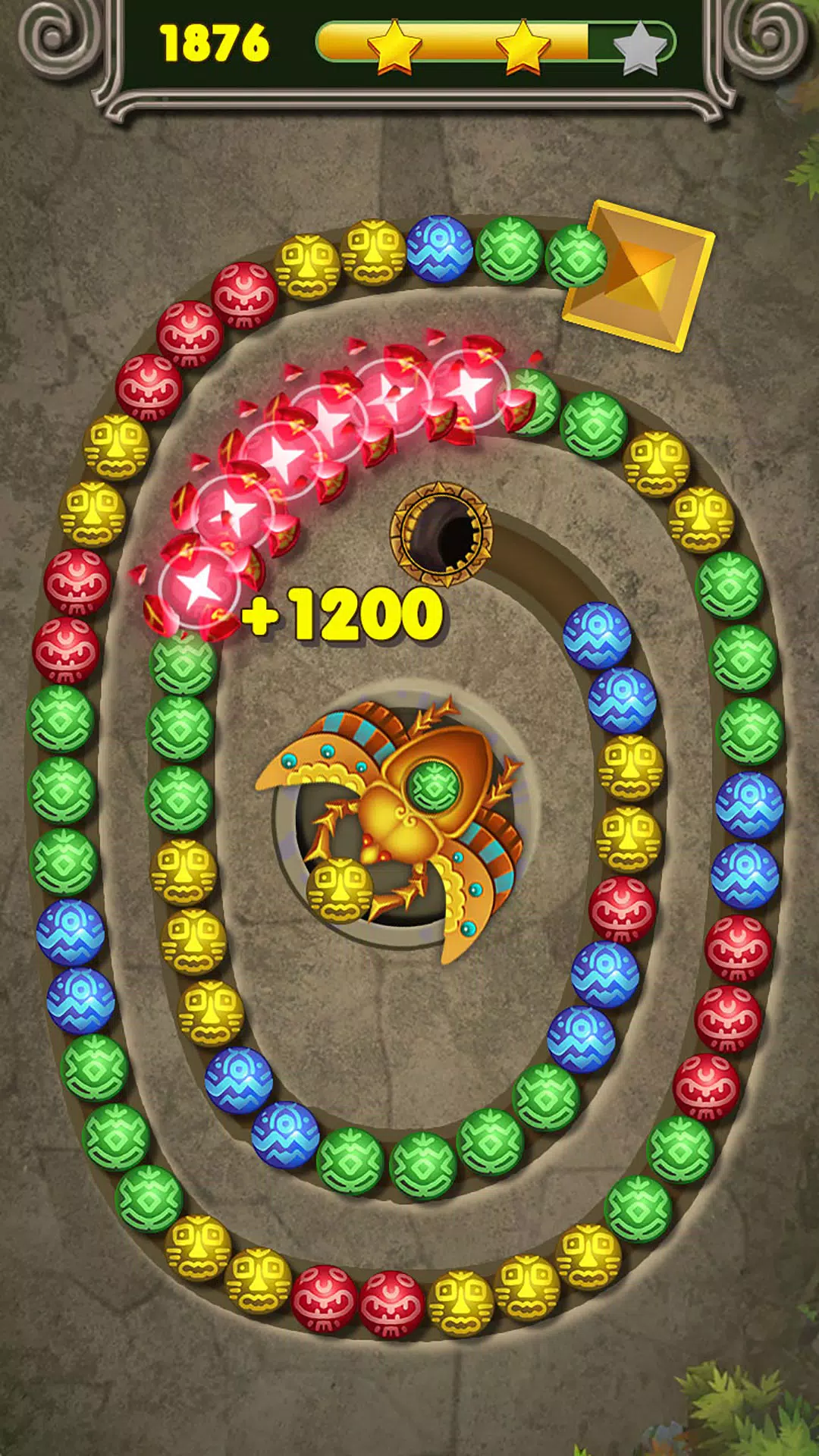 Jungle Marble Blast 3應用截圖第1張
