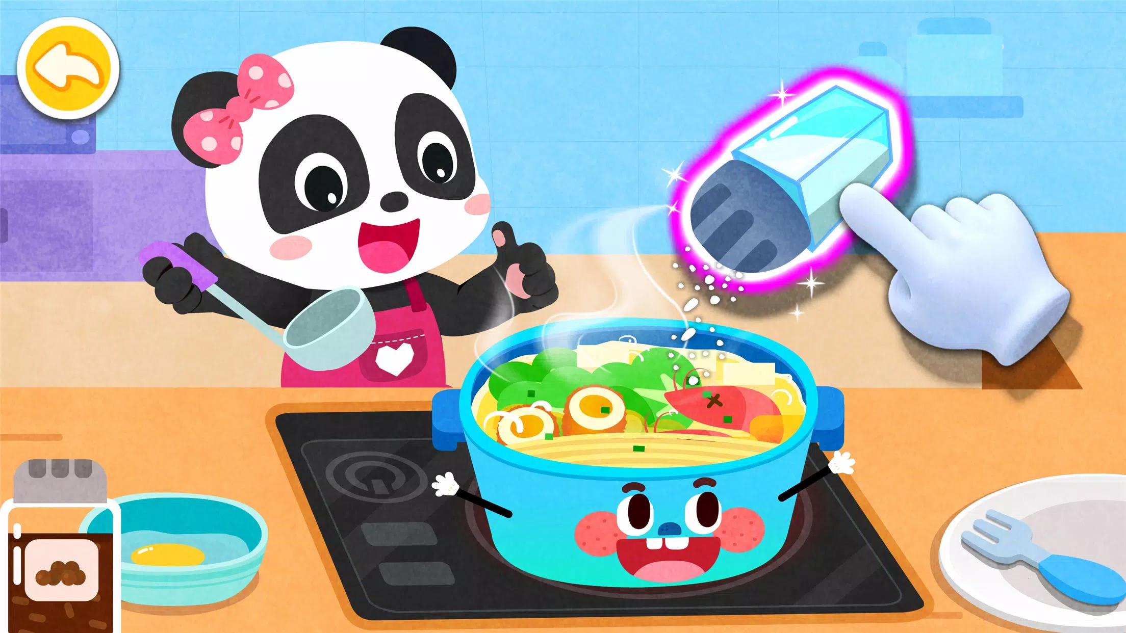 Baby Panda’s Kitchen Party Captura de tela 3