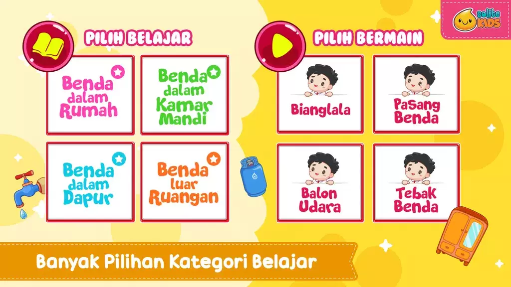 Belajar Benda + Suara Capture d’écran 1