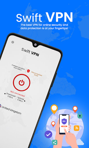 Swift VPN – Secure VPN Proxy स्क्रीनशॉट 2