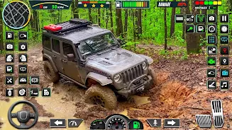 Offroad Mud Jeep Simulator 3d應用截圖第2張