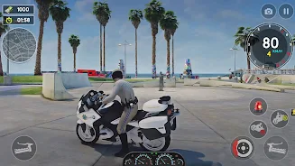 US Police Bike Rider Simulator 스크린샷 3