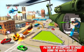 Traffic Car Shooting Games Captura de pantalla 4