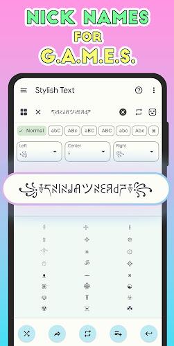 Stylish Text - Fonts Keyboard スクリーンショット 4