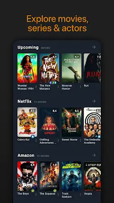 Moviebase: Movies & TV Tracker Скриншот 1
