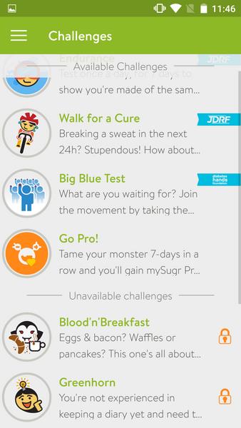 mySugr Diabetes Logbook Captura de pantalla 2