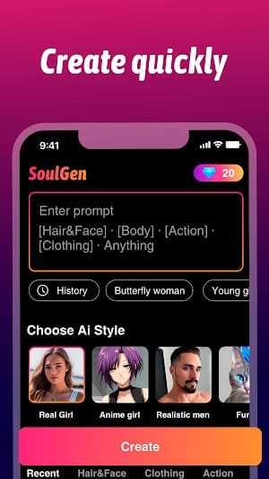 SoulGen AI應用截圖第4張