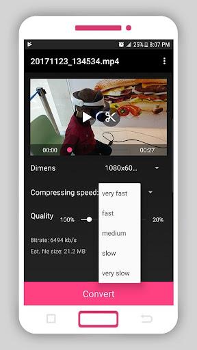 Smart Video Compressor resizer (MOD) Captura de pantalla 4