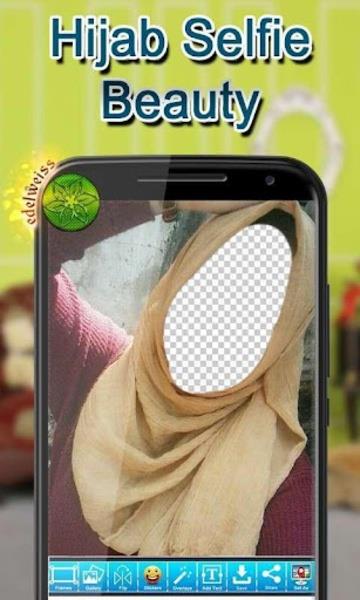 Hijab Selfie Beauty 스크린샷 2