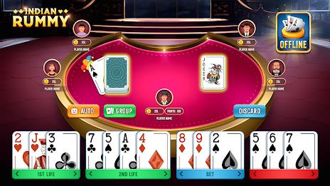 Desi Indian Rummy Offline Captura de tela 3