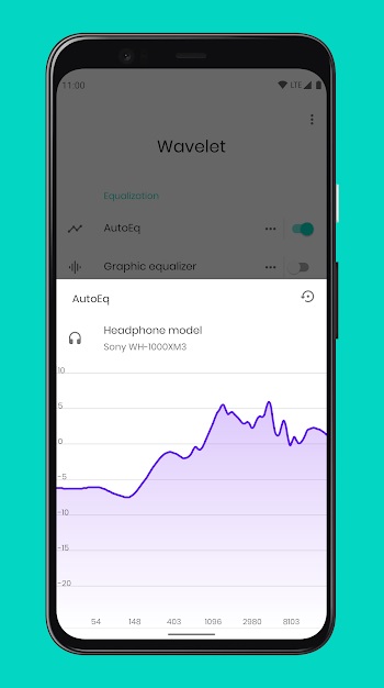 Wavelet: headphone specific EQ स्क्रीनशॉट 1