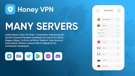 Honey VPN - Fast & Secure Скриншот 3