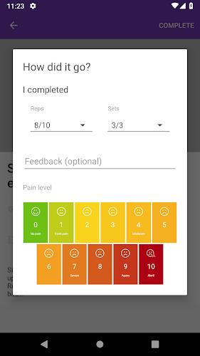 WTA PhysiApp Captura de tela 4